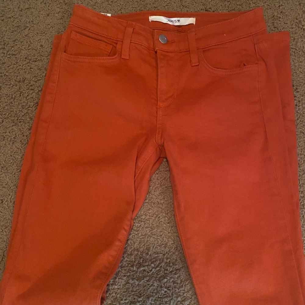 Joe's Jean The Skinny Burnt Orange